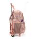 Mochila Up4you Juvenil De Rodinha Rosé - Luxcel